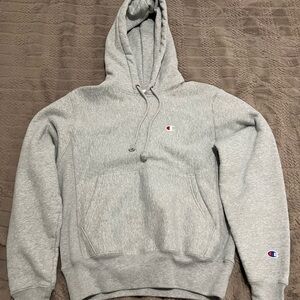 Champion hoodie reverse weave.